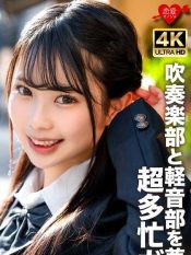 EROFV-320 A super busy girl who is a member of both the brass band and the light music club!! A powerful girl who has sex with various men in between club activities and gets a massive creampie!!